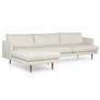 Burrard 112" Left Sectional - Seasalt Ivory
