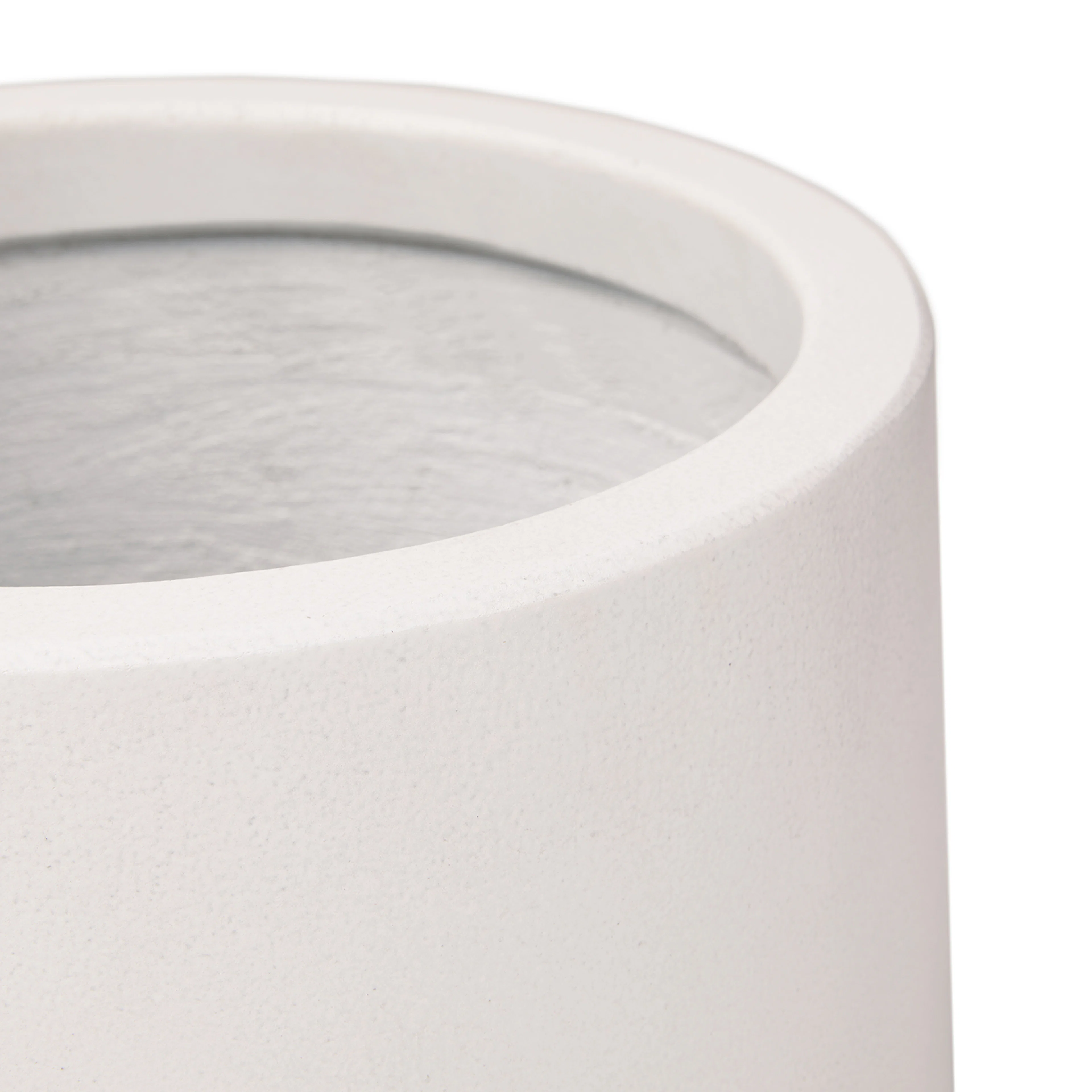 Tuva Narrow White Planter Set for Indoor/Outdoor Use