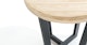 Toba Natural Teak Side Table - Gallery View 6 of 10.