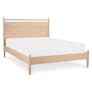 Lenia Full Panel Bed - White Oak