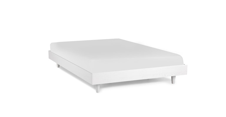Basi White Full Bed Frame - Primary View 1 of 11 (Open Fullscreen View).