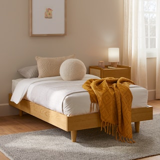 Basi Oak Twin Bed Frame