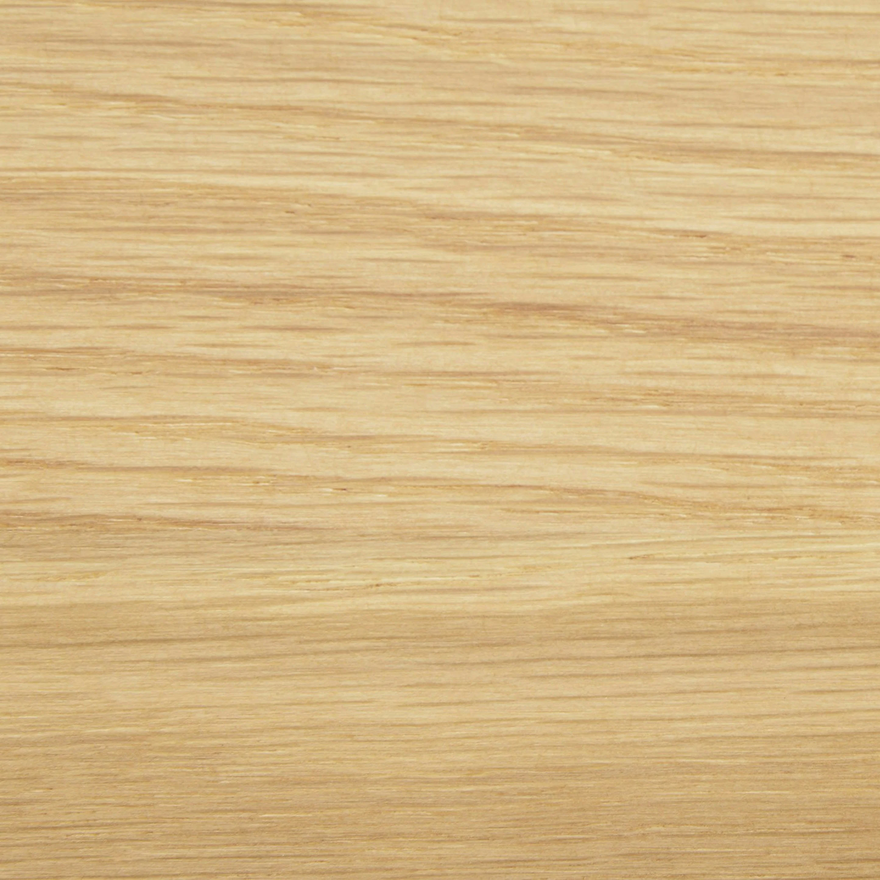 Emmer 71" Glass Dining Table - Oak