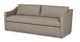 Landry Napa Taupe Sofa - Gallery View 3 of 11.