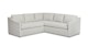 Landry Napa Ivory Corner Sectional - Gallery View 1 of 15.