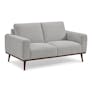 Rhett 63.5" Loveseat - Pepper Ivory