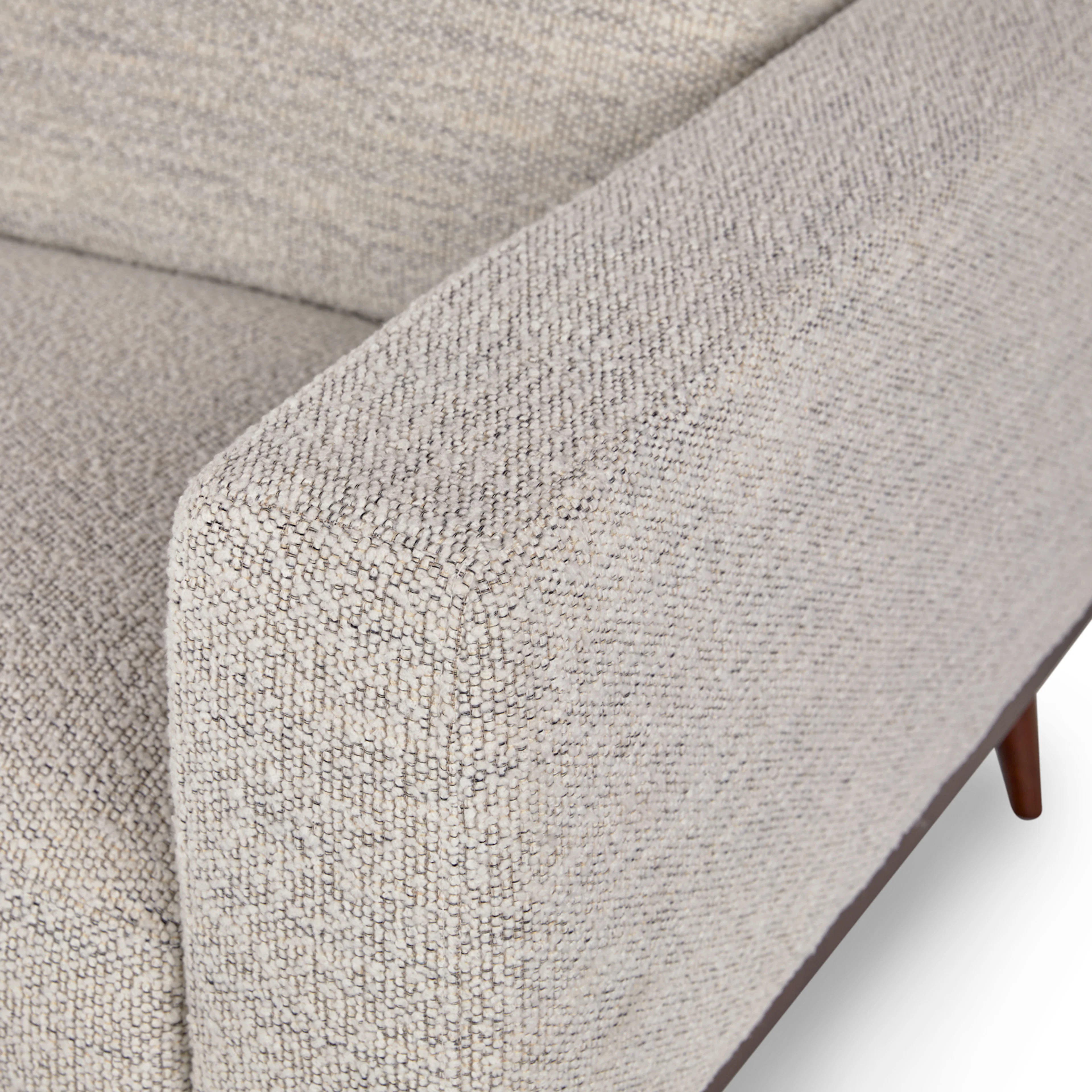 Rhett 84" Sofa - Pepper Ivory
