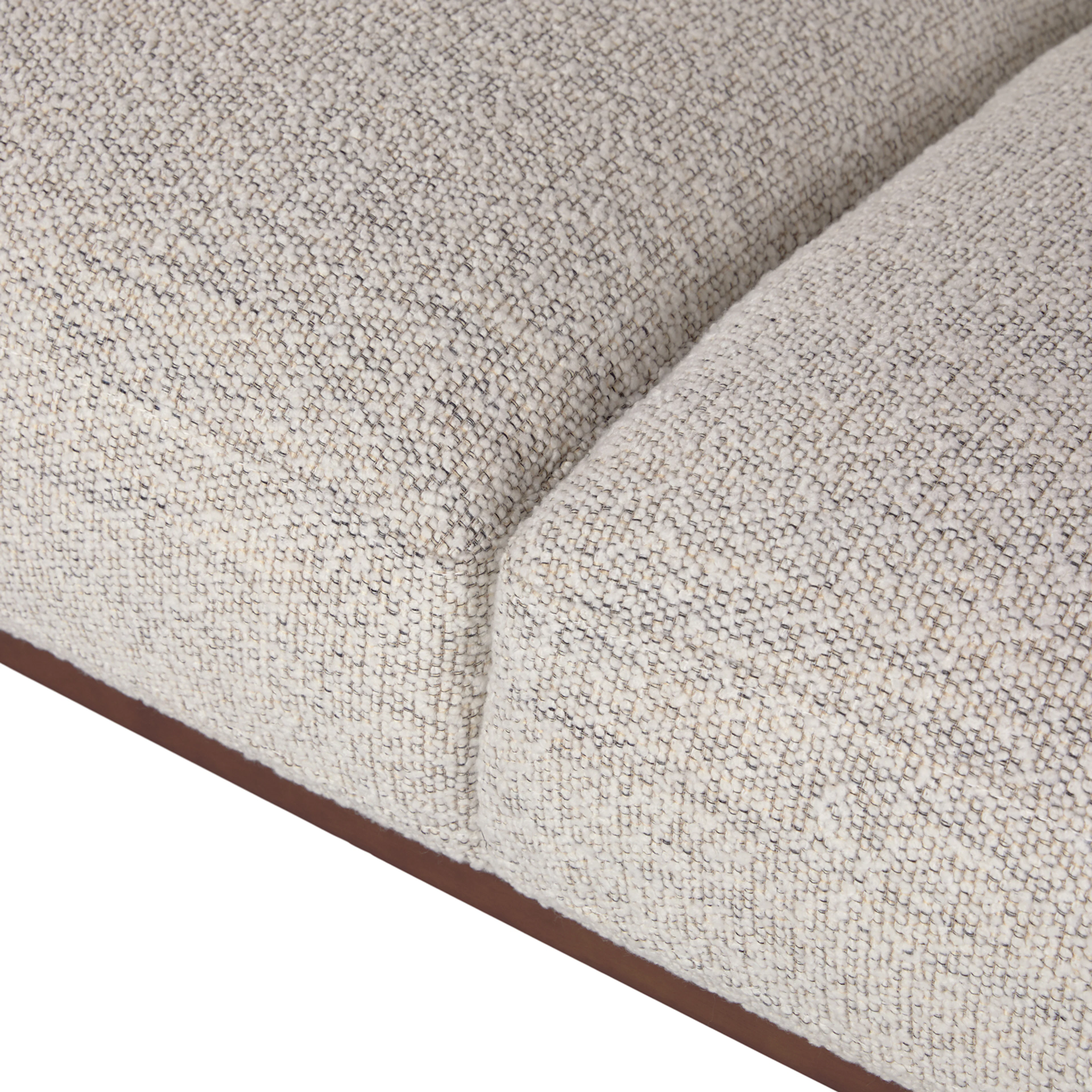 Rhett 84" Sofa - Pepper Ivory