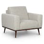 Rhett 38.5" Lounge Chair - Pepper Ivory