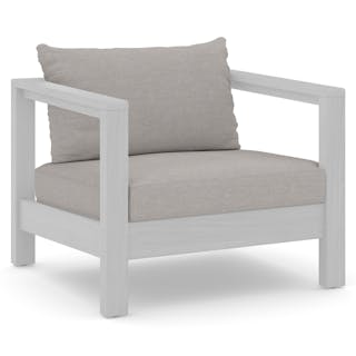 Palmera Outdoor Lounge Chair Cushion Cover Set - Dravite Gray