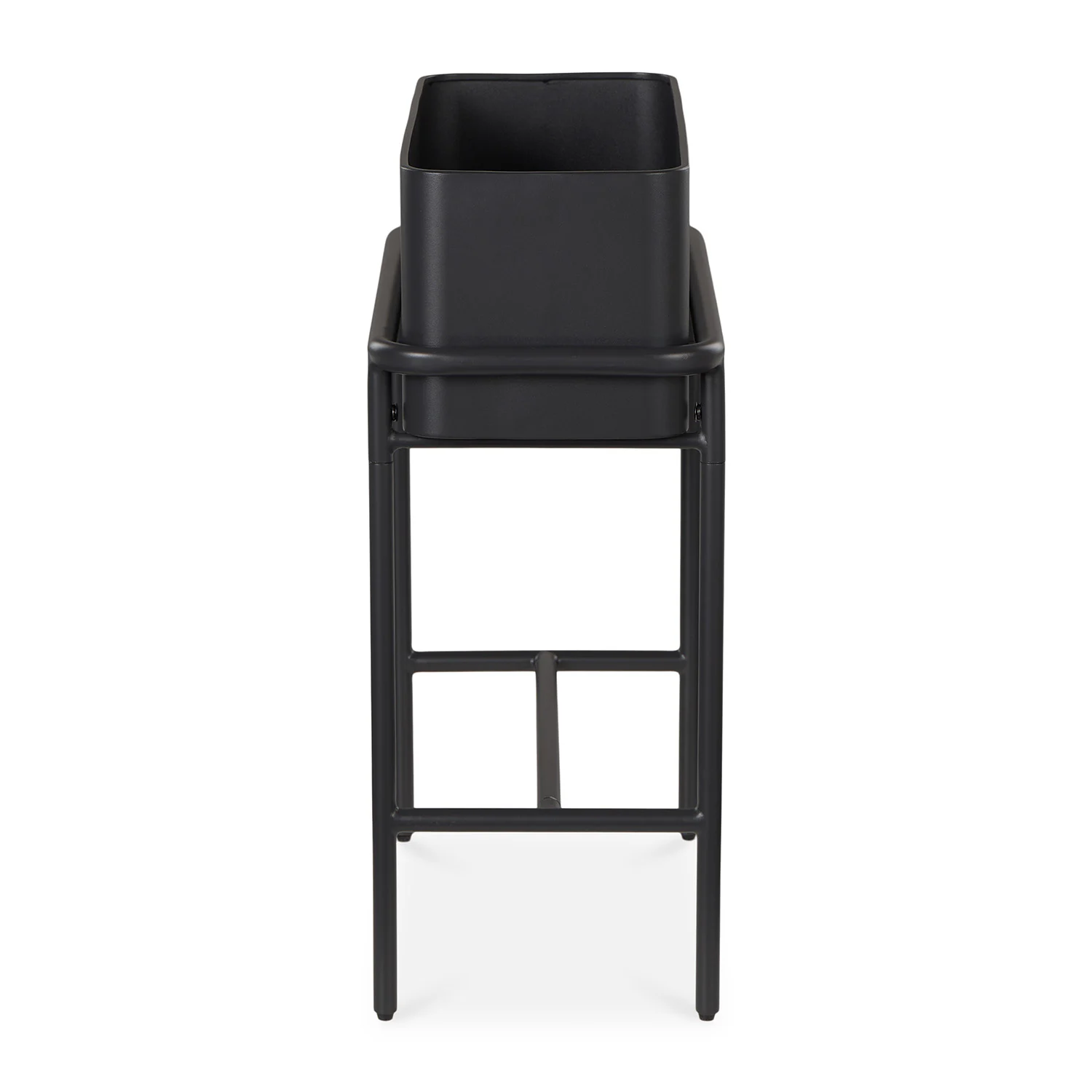 Marais Tall Black Outdoor Planter - Stylish & Durable