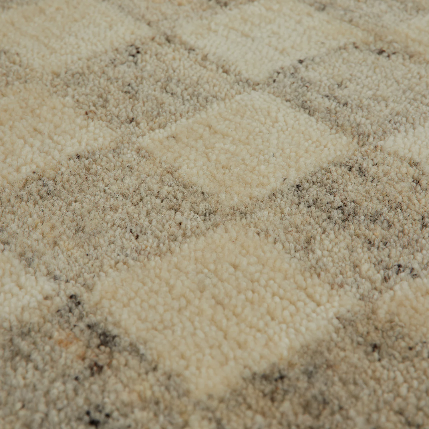 Murray 8 x 10 Wool Rug - Checkered Gray