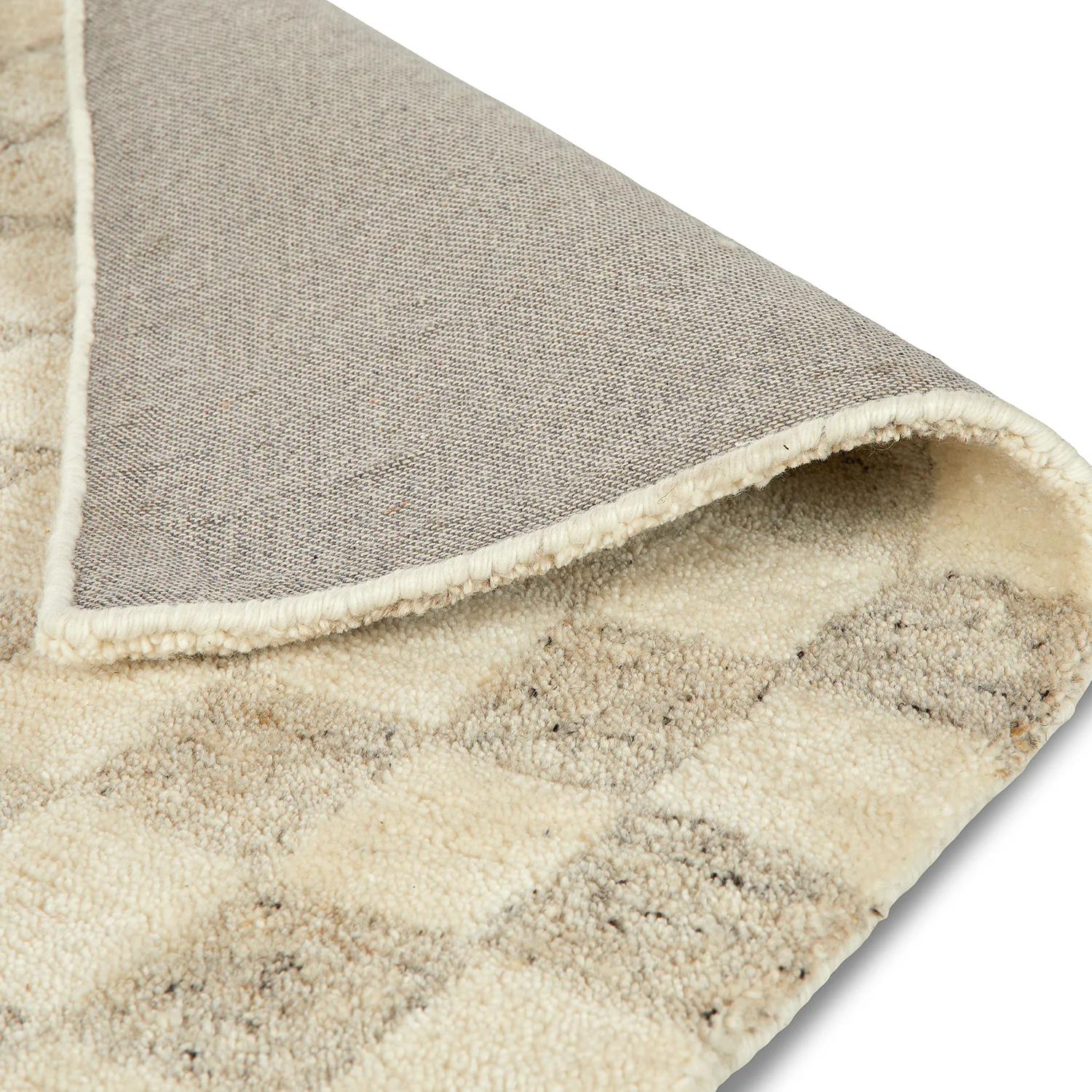 Murray 8 x 10 Wool Rug - Checkered Gray