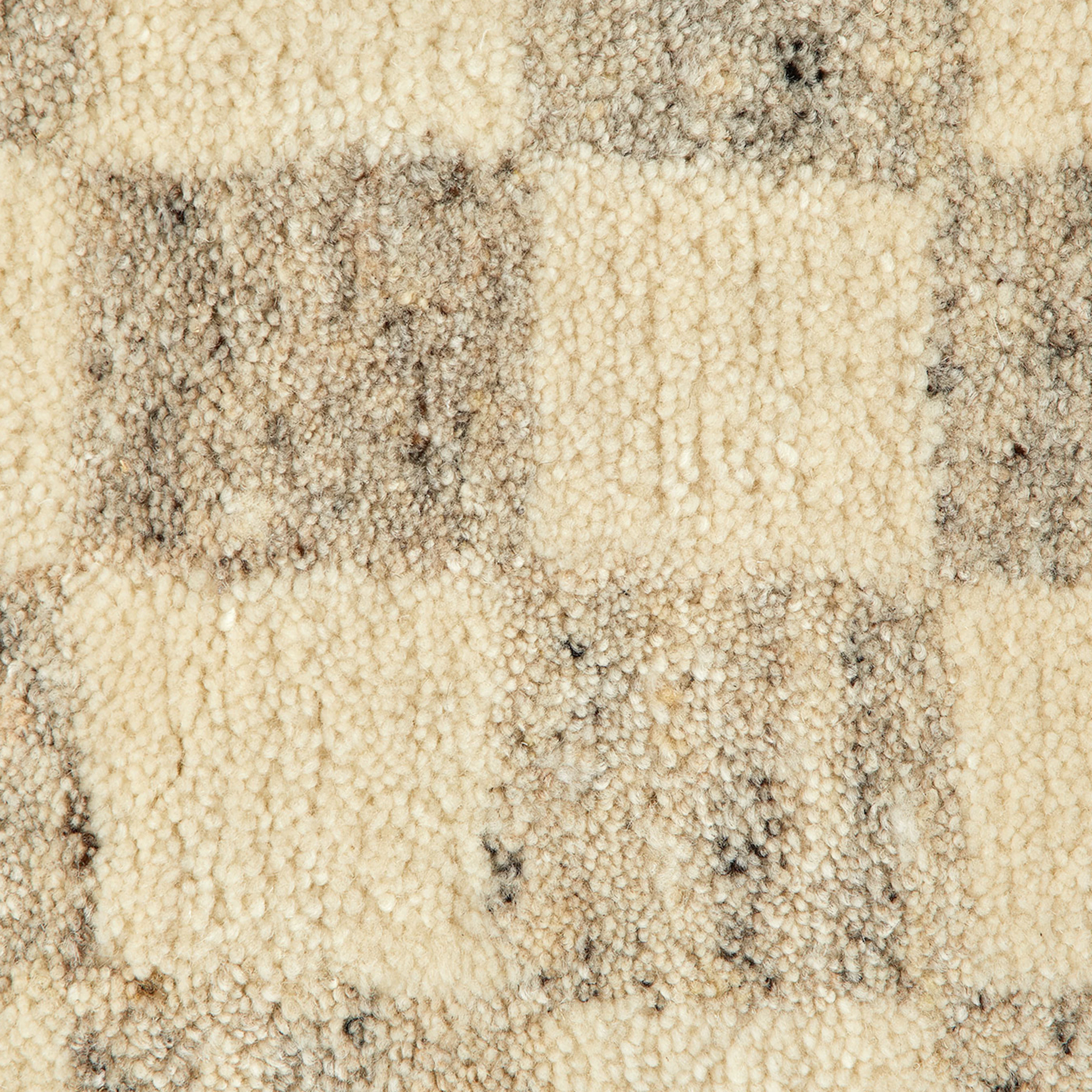 Murray 8 x 10 Wool Rug - Checkered Gray