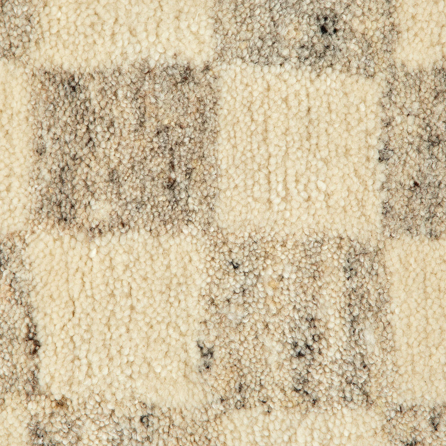 Murray 8 x 10 Wool Rug - Checkered Gray