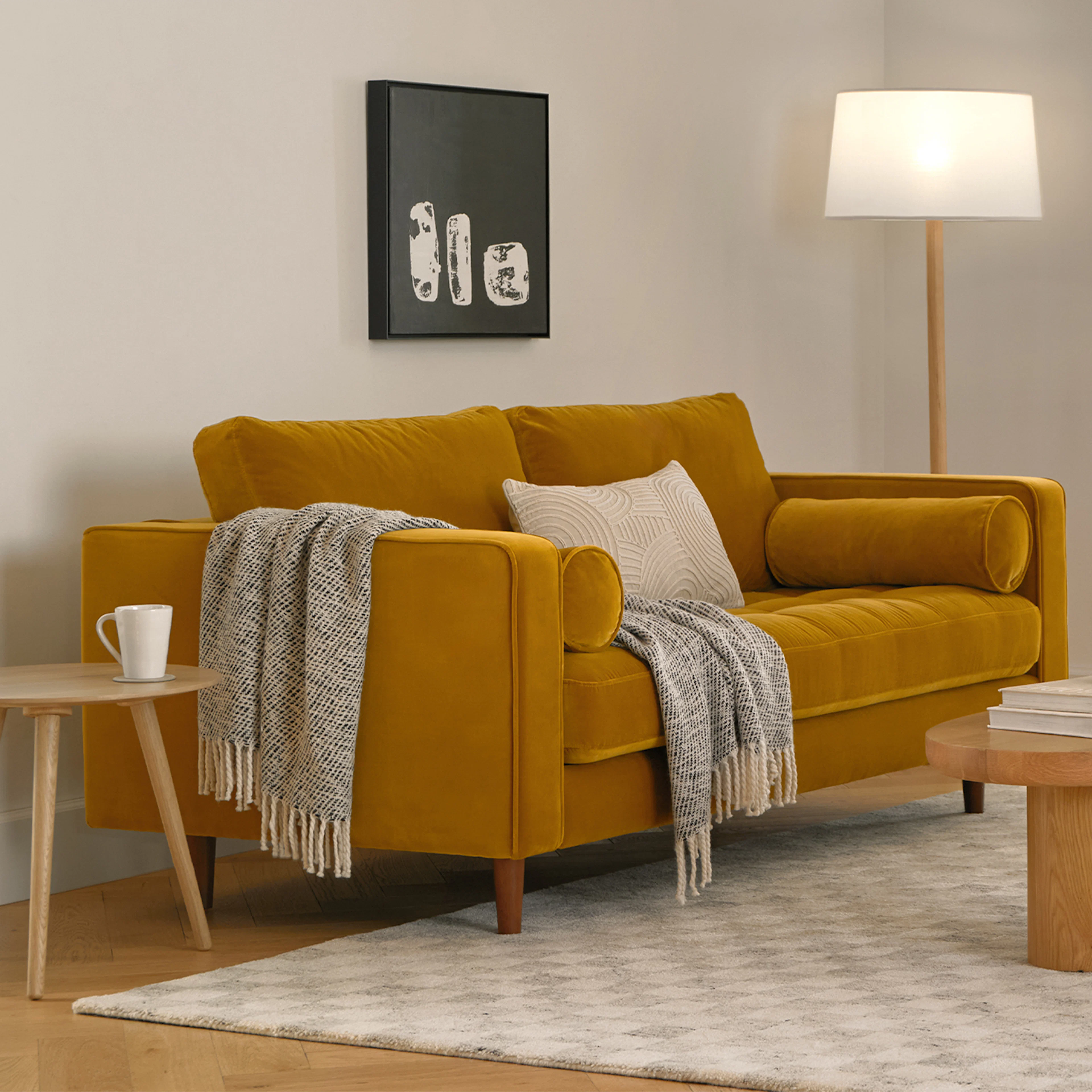 Murray 8 x 10 Wool Rug - Checkered Gray