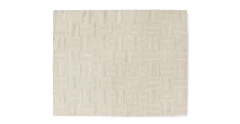 Clyde Textured Ivory Rug 8 x 10 - Primary View 1 of 9 (Open Fullscreen View).