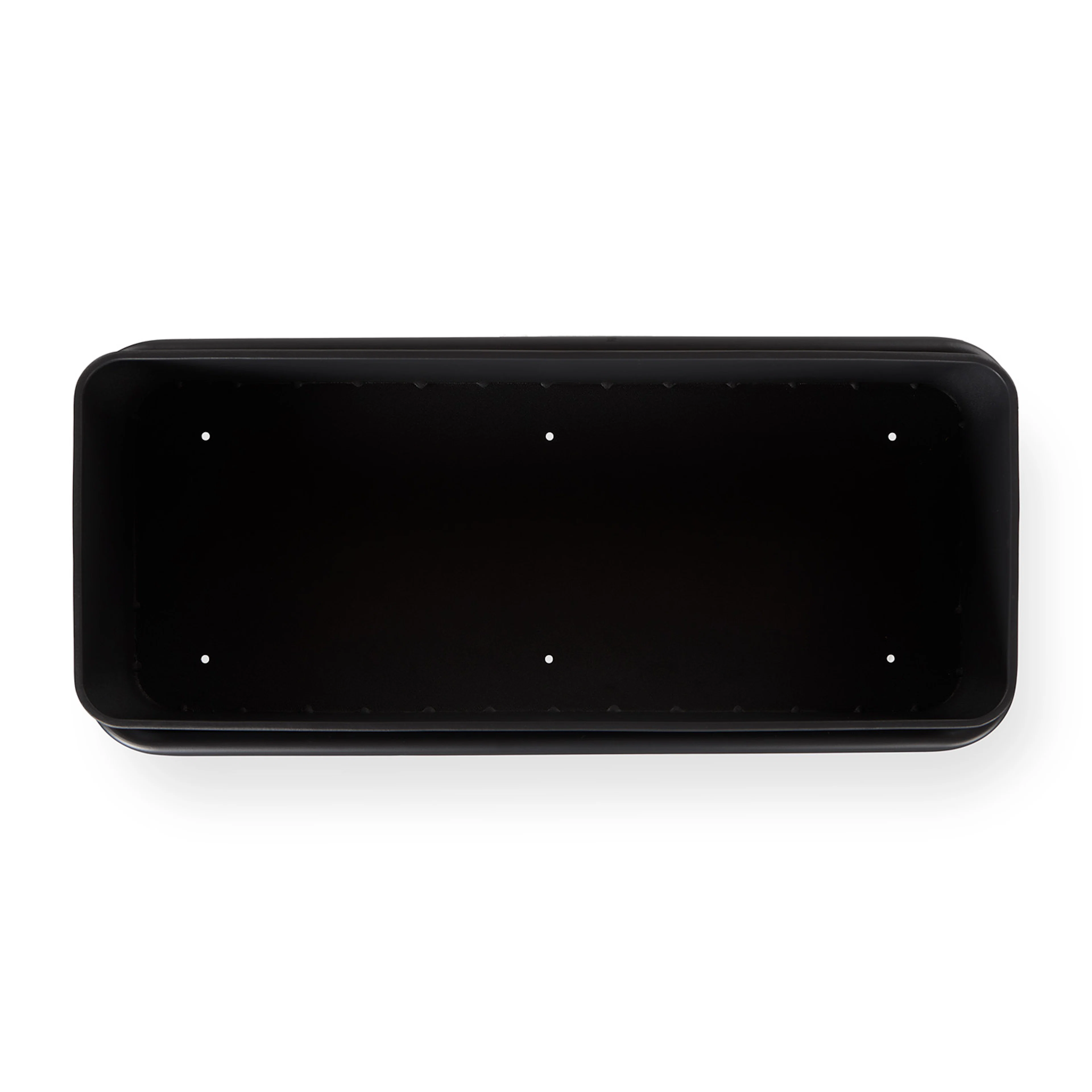 Marais Outdoor Low Planter Black - Stylish & Durable
