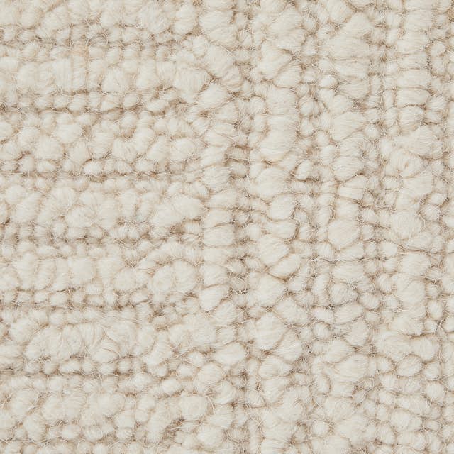 Ivory Grid Textured 9 x 12 Wool Rug | Clyde Collection | Article