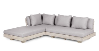 Lubek Beach Sand Low Left Sectional
