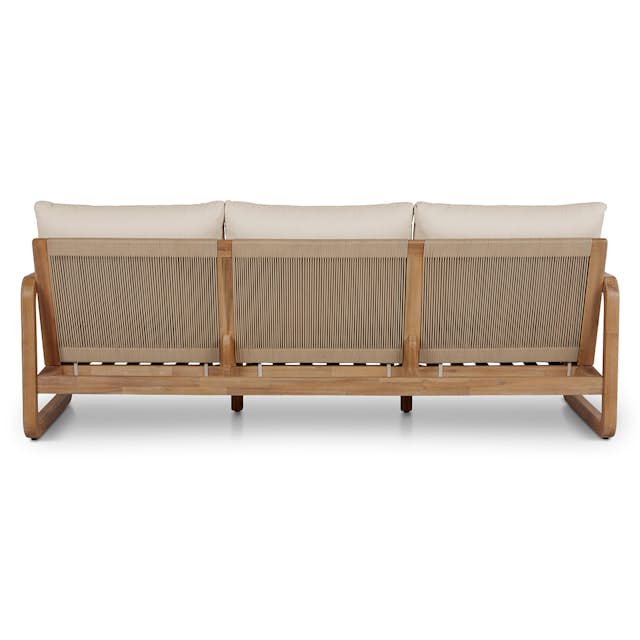 Laholm 88" Outdoor Sofa - Dravite Ivory | Stylish & Durable