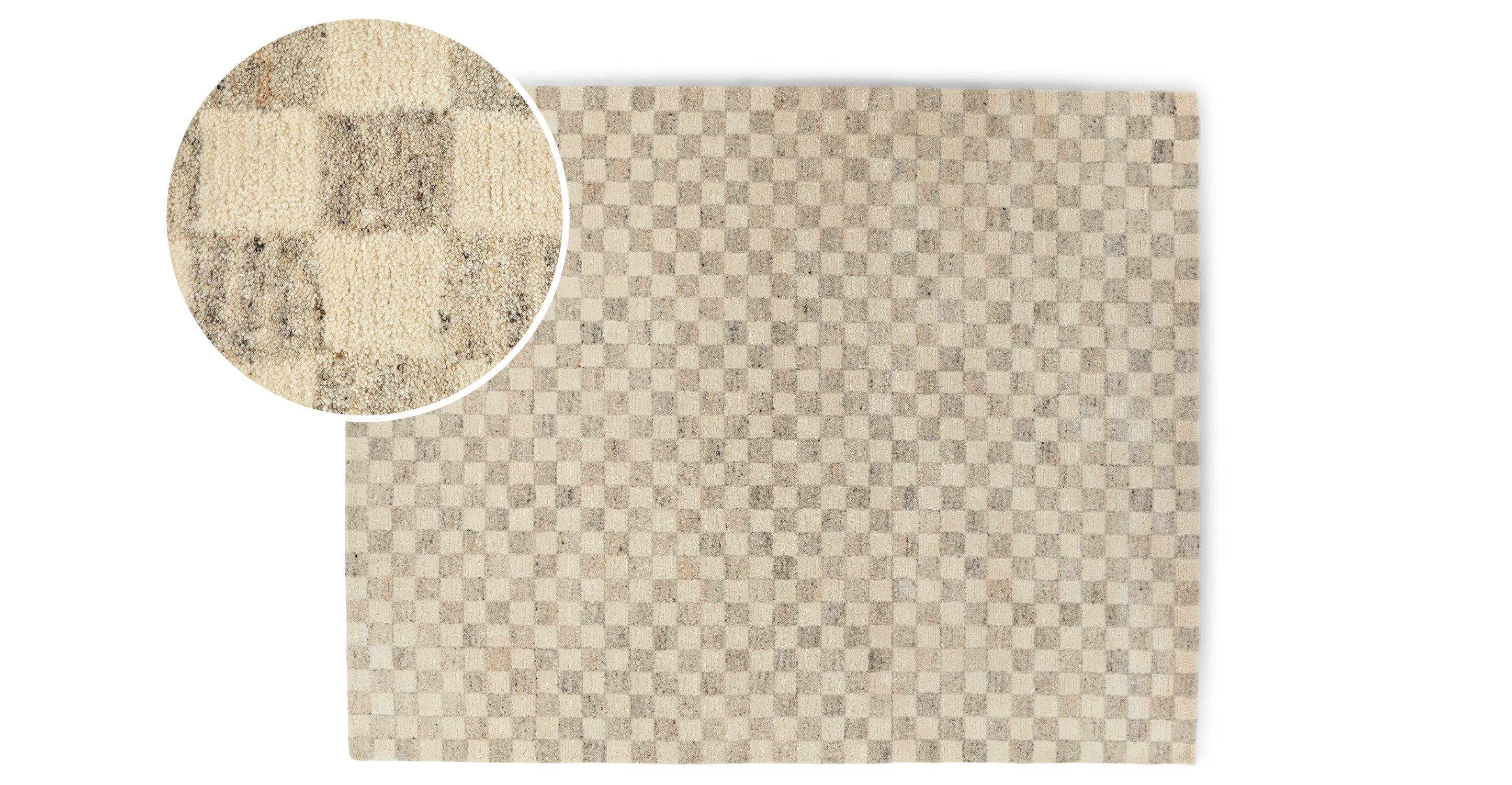 Contemporary, Mid Century & Modern Large Wool Rugs