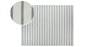 Delph Stripe Blue Indoor/Outdoor Rug 8 x 10