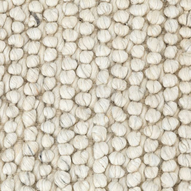 Hira 9 x 12 Ivory White Handmade Area Rug Article