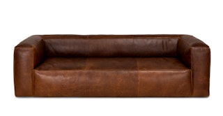 Cigar Rawhide Brown Sofa