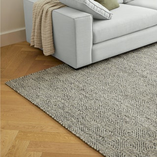 Bovi 9 x 12 Rug - Silver Gray