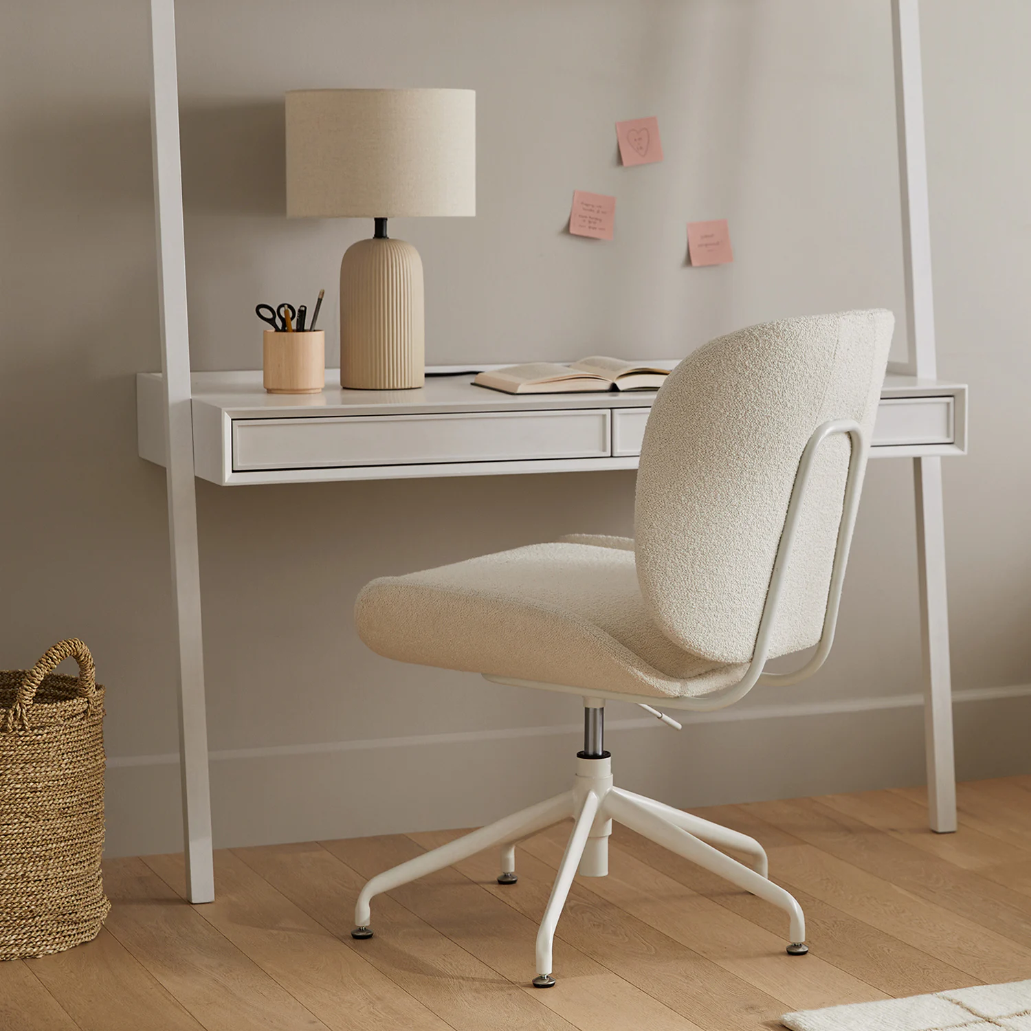 Palisade Table Lamp in Putty Gray - Stylish & Modern