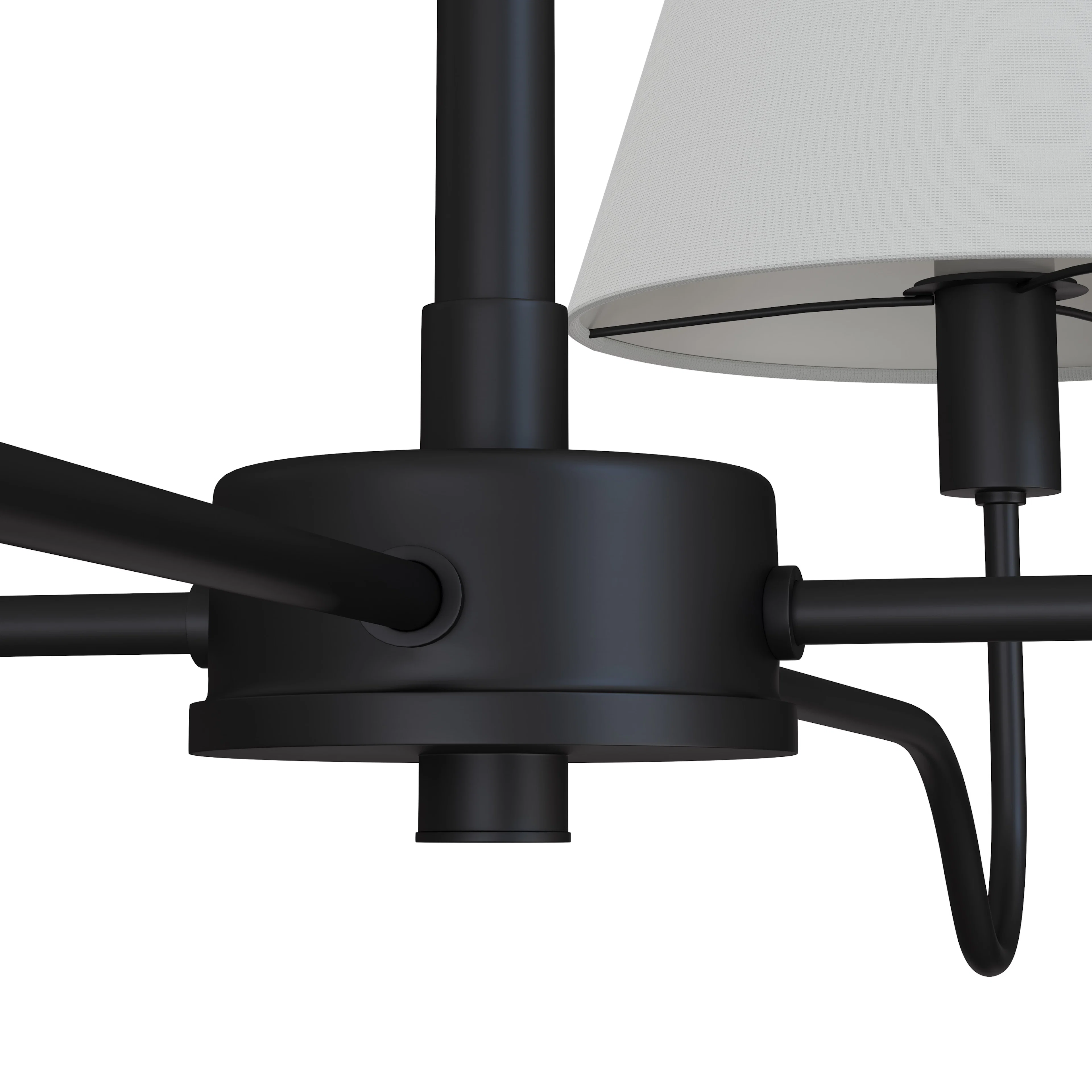 Lombard Chandelier - Black