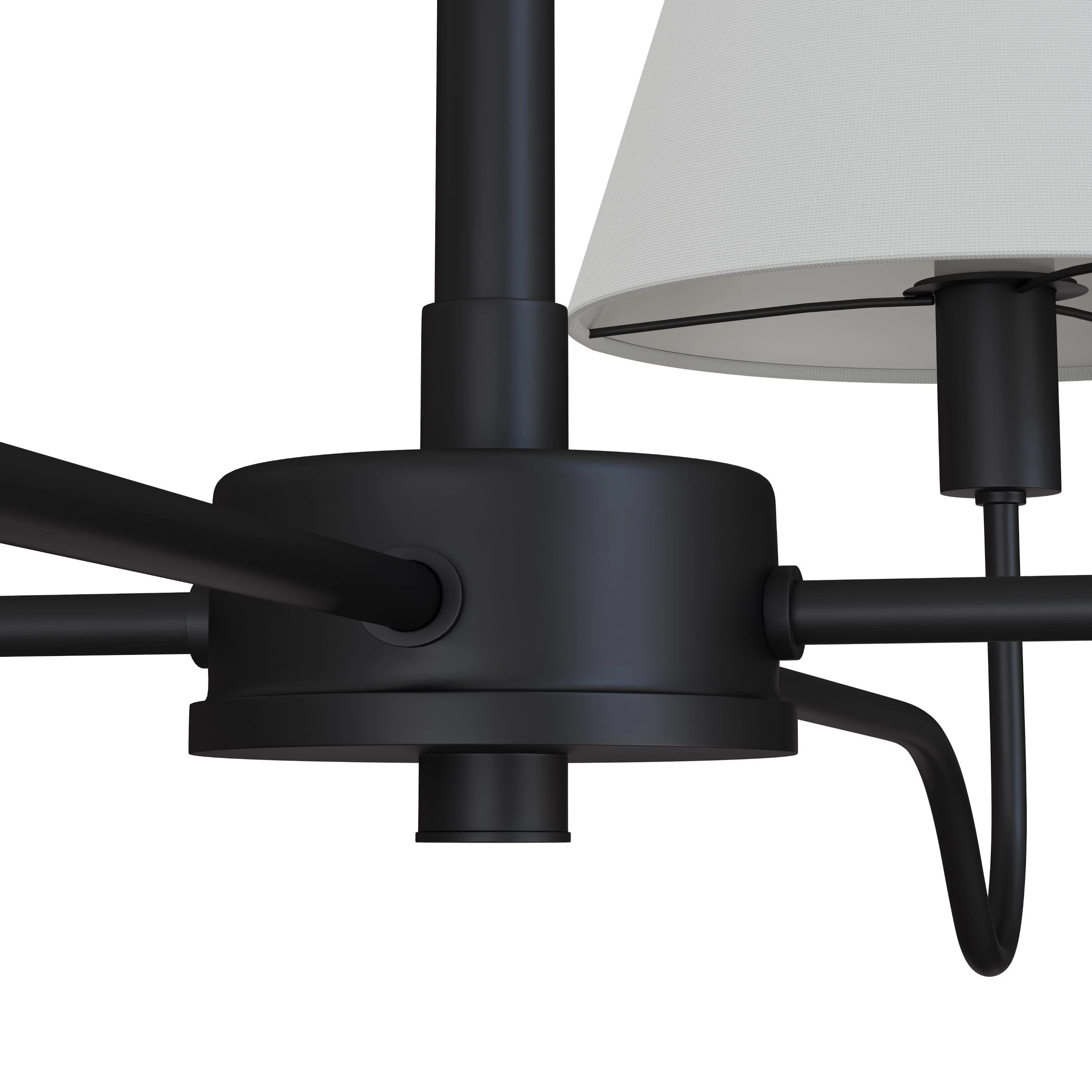 Lombard Chandelier - Black