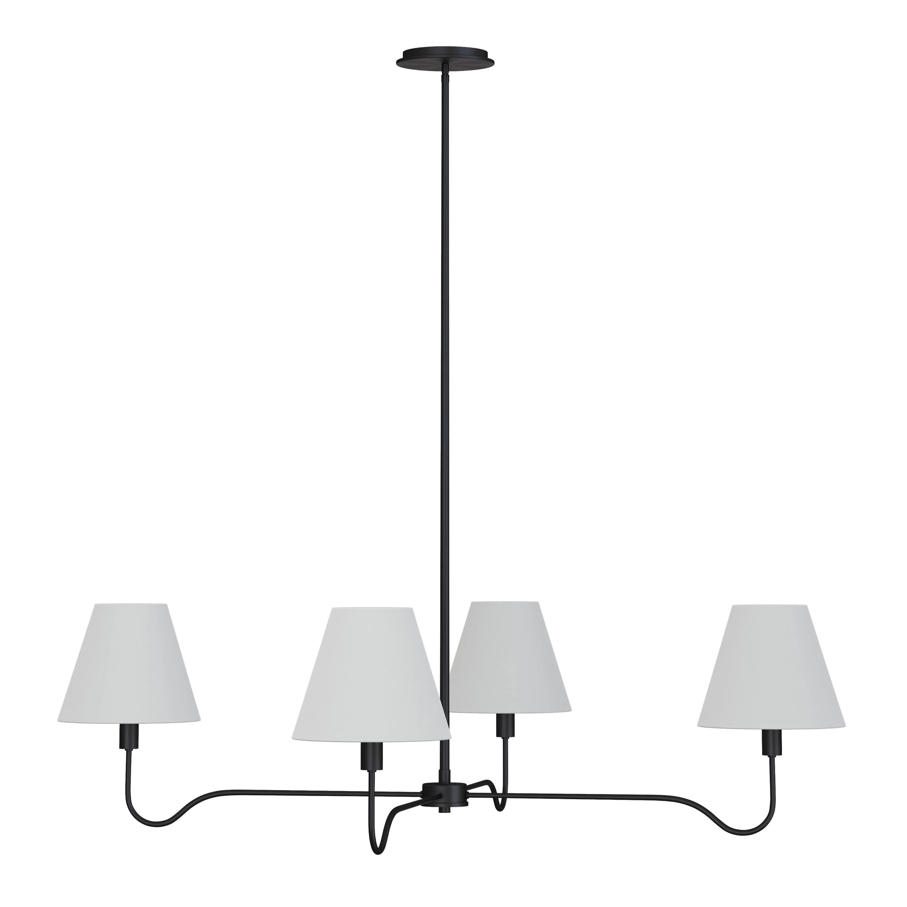 Lombard Chandelier - Black