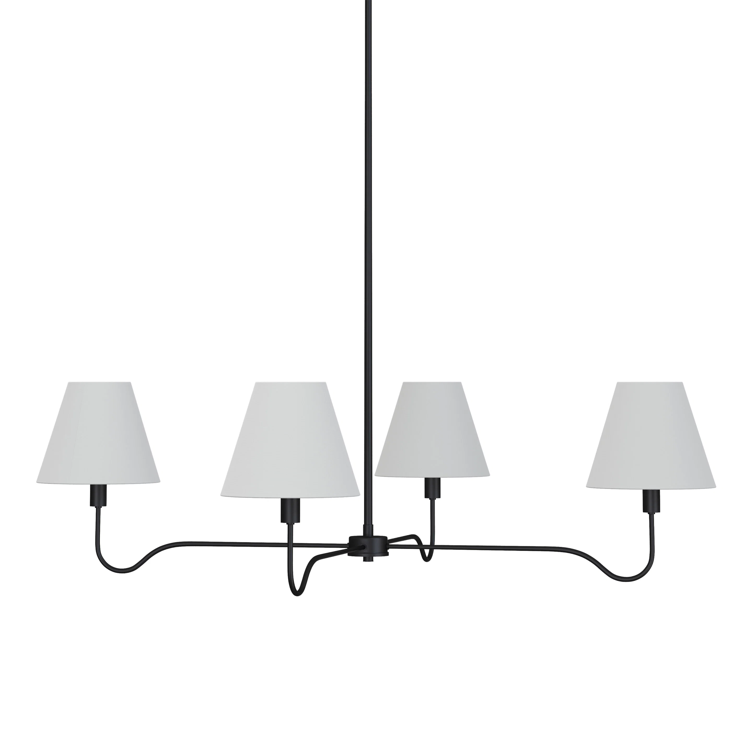 Lombard Chandelier - Black