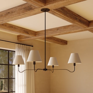 Lombard Chandelier - Black