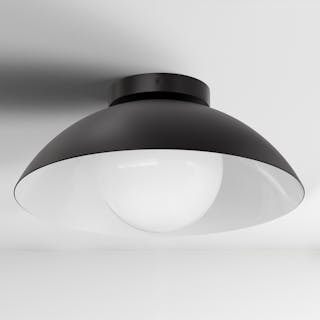 Gemma Flushmount Ceiling Light - Black