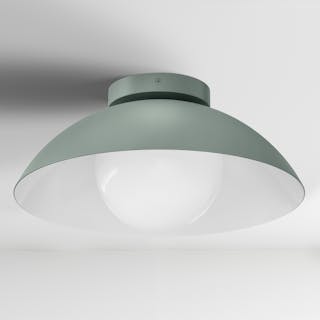 Gemma Flushmount Ceiling Light - Green