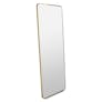 Mansfield Floor Mirror - Brass