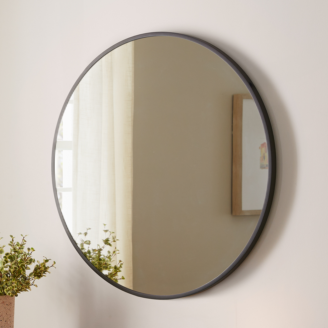 Small Round Wall Mirror