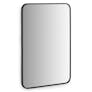 Mansfield Rectangular Wall Mirror - Black