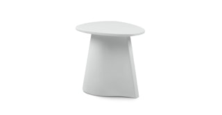 Centura White Side Table