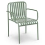 Sarek Outdoor Stackable Dining Armchair - Khaki Green