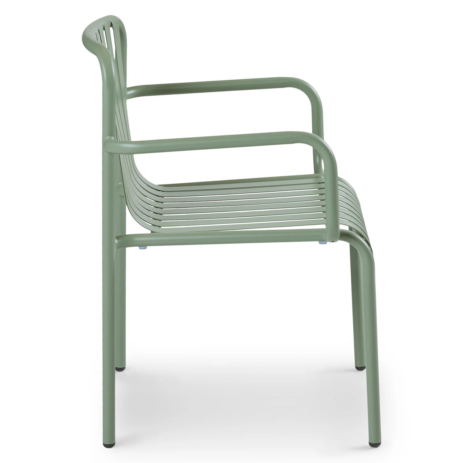 Sarek Outdoor Stackable Dining Armchair - Khaki Green