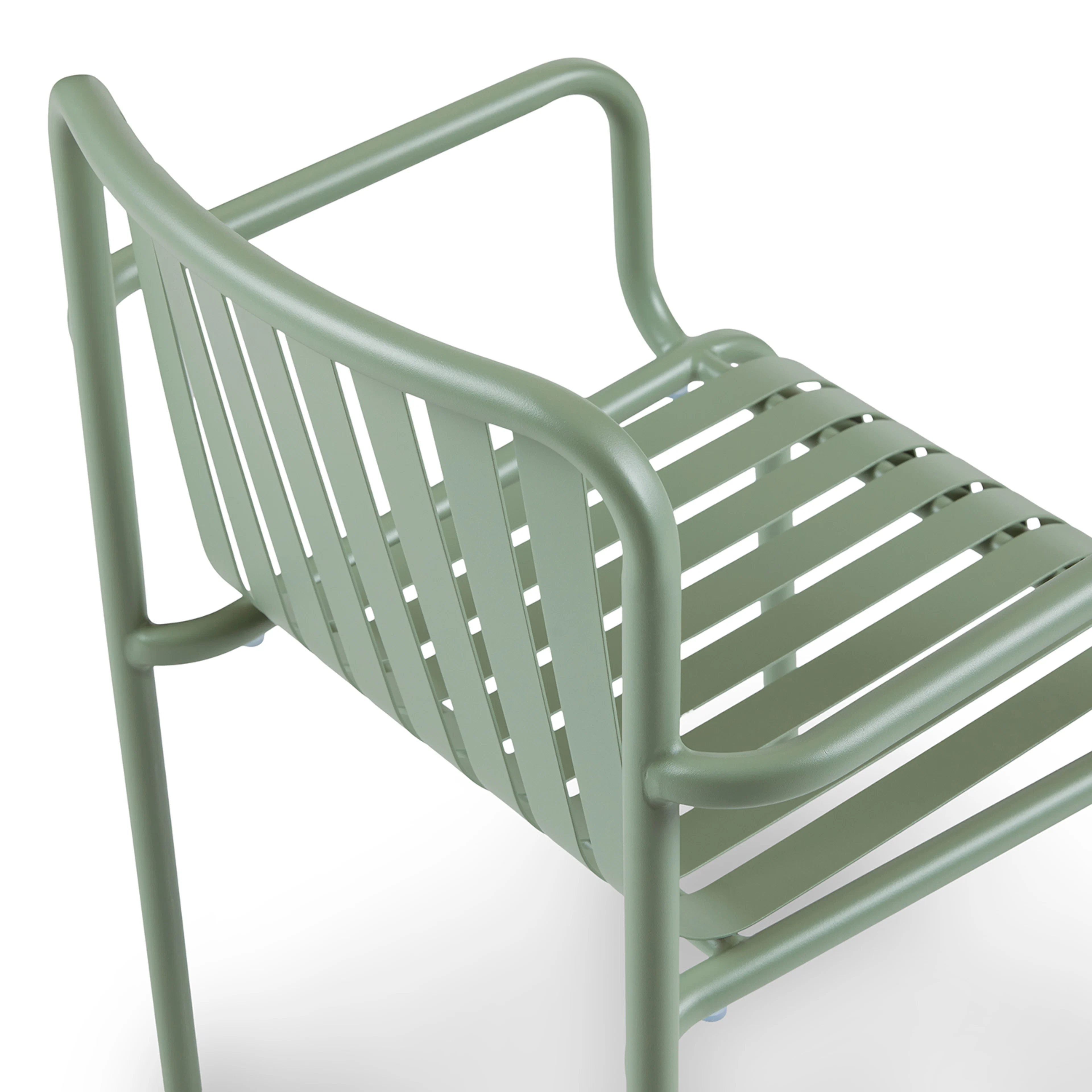 Sarek Outdoor Stackable Dining Armchair - Khaki Green