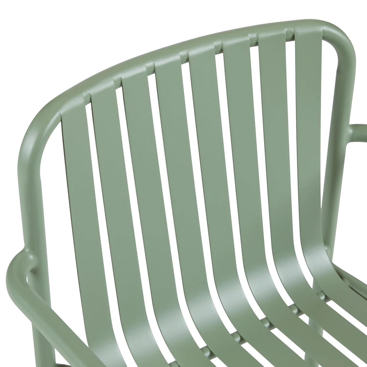 Sarek Outdoor Stackable Dining Armchair - Khaki Green