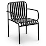 Sarek Outdoor Stackable Dining Armchair - Black
