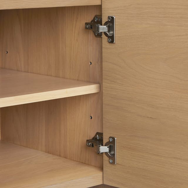 Torme 72" Media Unit - White Oak