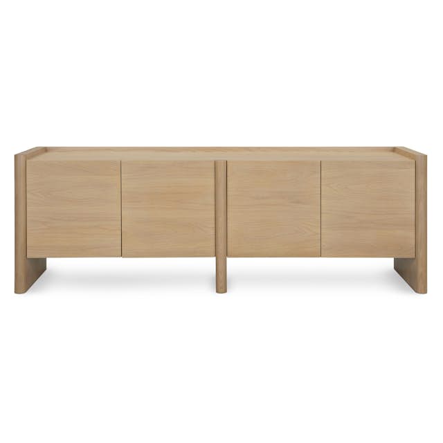 Torme 72" Media Unit - White Oak