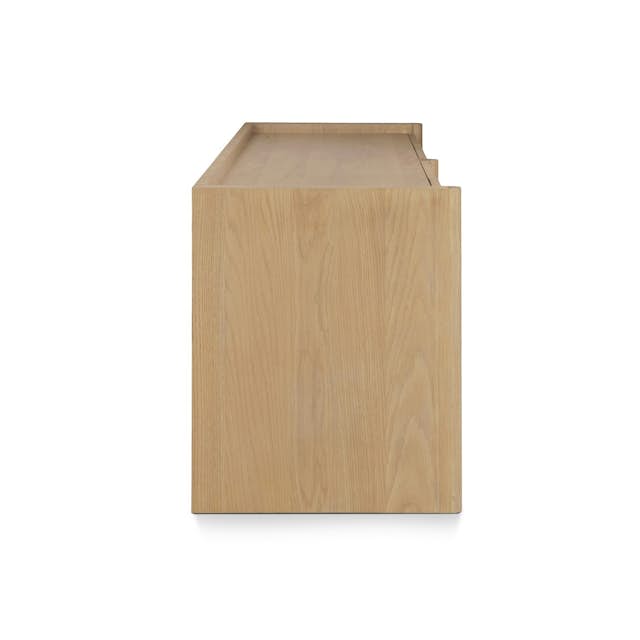 Torme 72" Media Unit - White Oak